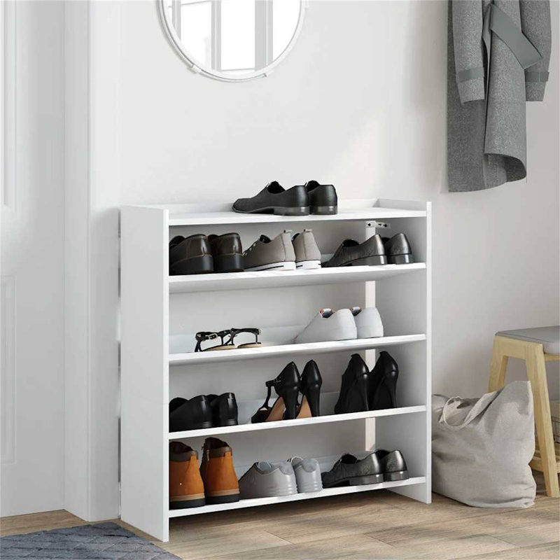 Casidhe Shoe Storage Cabinet, White