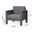 Outdoor Sectional Sofa Set Conversation Set-1369509466-1369509460