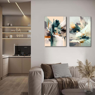 2 Piece Wrapped Canvas Print