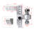 Alu Adjustable Trailer Drop Hitch,2Inch Receiver,8 Inch Adjustable
