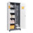 Metal Lockers, Cleaning Tool Cabinet With Locking Doors, High Broom Tool Storage Cabinet-826787502