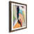 Papier, cadre noyer