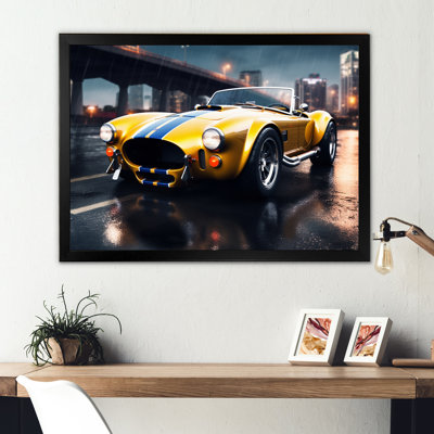 " Classics Cobra Car At Night III "
