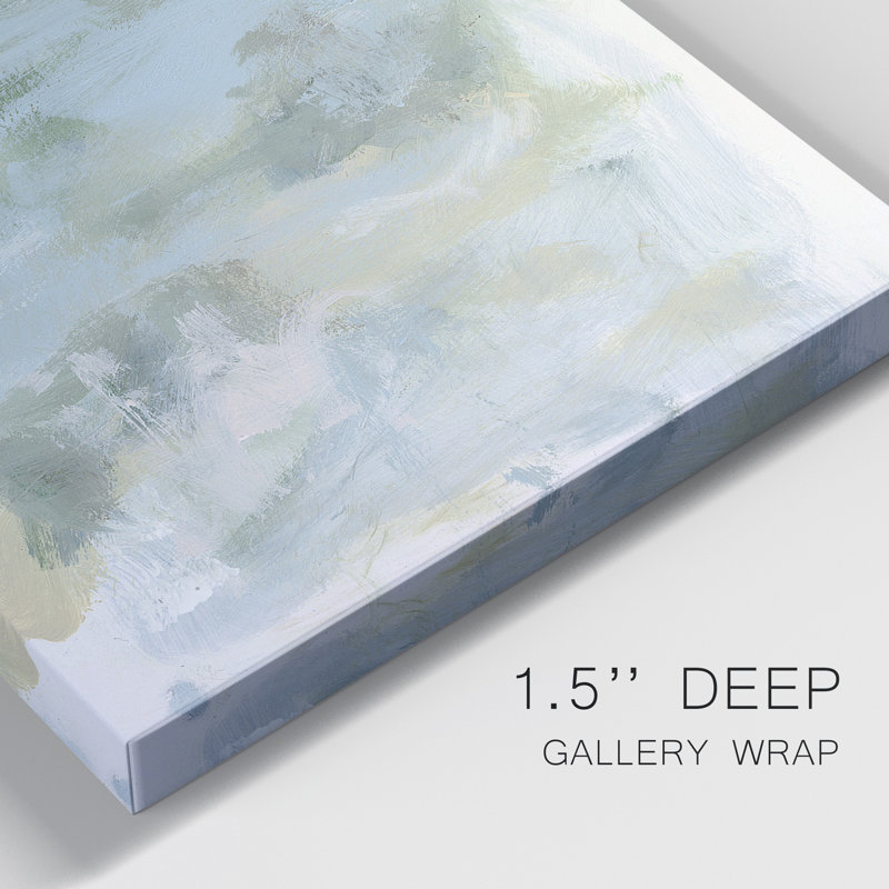 " Far Away View I " 2 - Pieces, 48" H x 36" W x 1" D