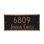 Rectangle Lawn Insert Plaque