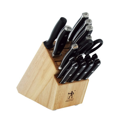 HENCKELS Forged Premio 17-Piece Knife Block Set
