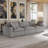 Kenda Nedek Upholstered Modern Linen Slipcovered Sectional-1542604154-1542604151-1542604150