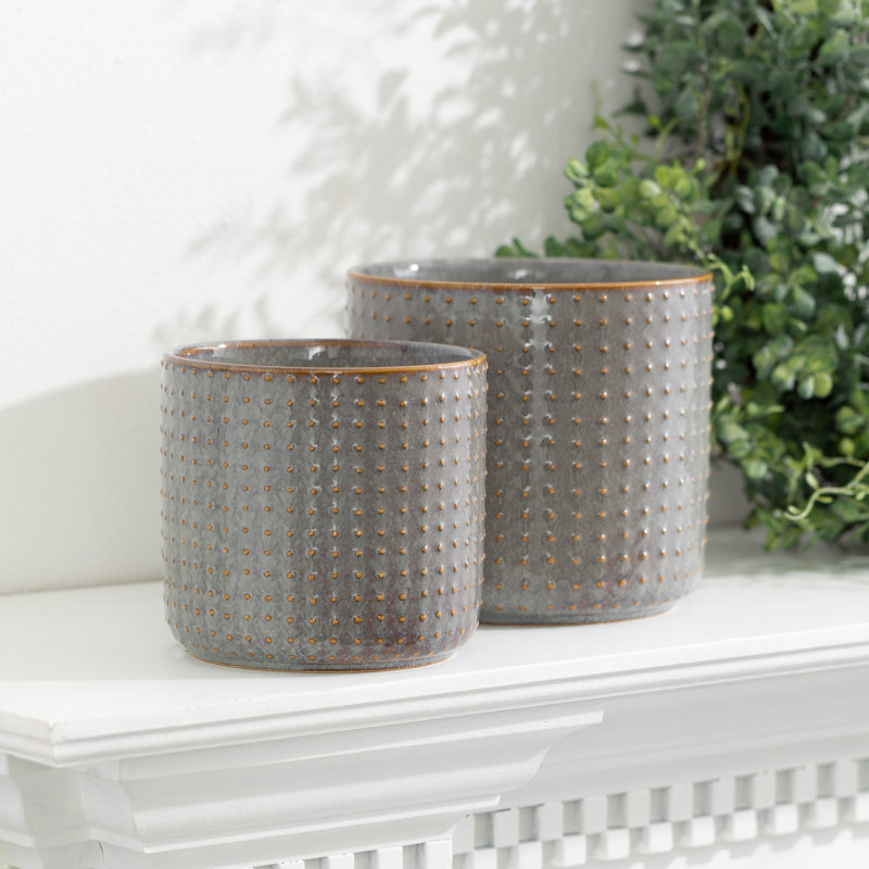Ambrogina Ceramic Pot Planter, Blue
