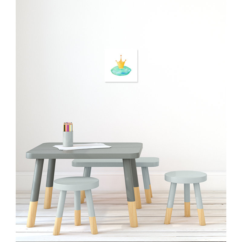 Une fois sur 3, H 12 po x l 12 po x P 1,5 po, Toile