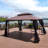 13 Ft. W x 10 Ft. D Metal Patio Gazebo-69926061