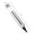 Pure Garden Outdoor Solar Lights - 4 Stainless-Steel LED Lights- Weather-Resistant Stake Lights