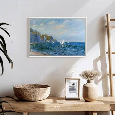 Cliffs And Sailboats At Pourville