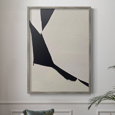 Série ABSTRACT DCxxix, reproduction encadrée - bois massif