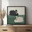 «Black Swan», reproduction d'art par Laura Graves