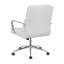 Standard Back Upholstered Office Chair White