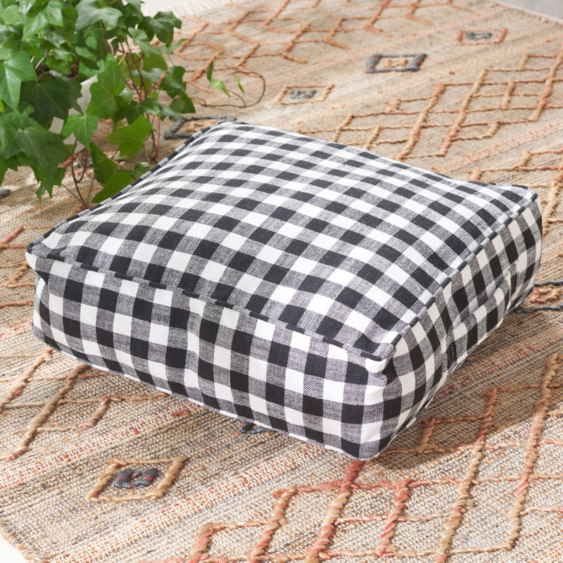 Gingham Reversible Throw Pillow