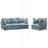 94 Inch 3+1 Seater Sectional Cloud Sofa-413779595