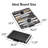 Gray/Black Backgammon Board Game