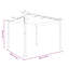 Amay 3m x 3m Metal Party Tent-269114075