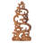 Handmade Traditional Plants & Flowers Wall Decor on Solid Wood