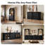 Armoire à tiroir bas, noir-273495434