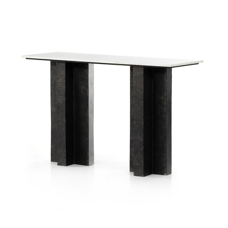 Console Ramira, Blanc / Neutre