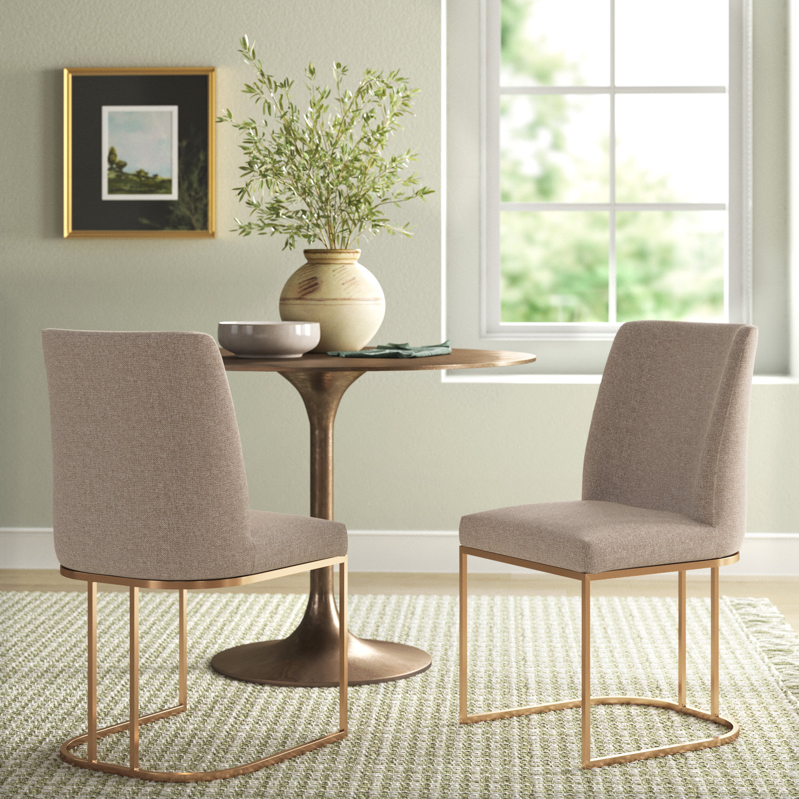Caddo Side Chair, Beige