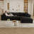 Deep Seat Sectional Sofa Couches