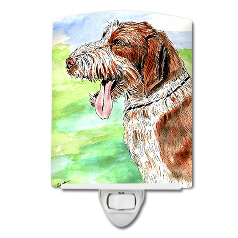 Éclairage de nuit en céramique italiano spinone