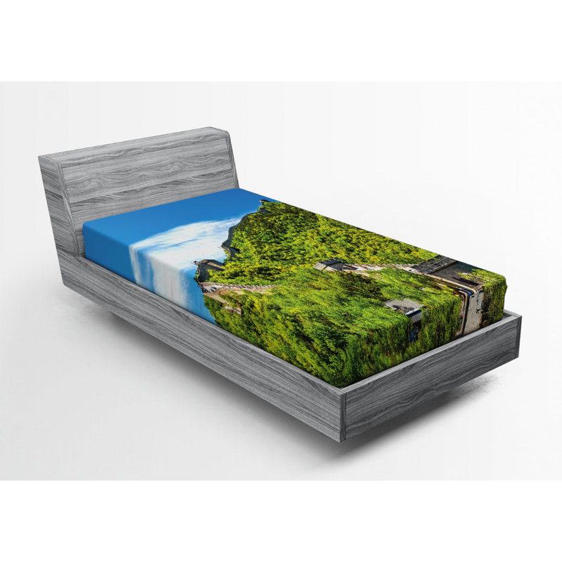 Microfiber Fitted Sheet, Twin Fitted Sheet