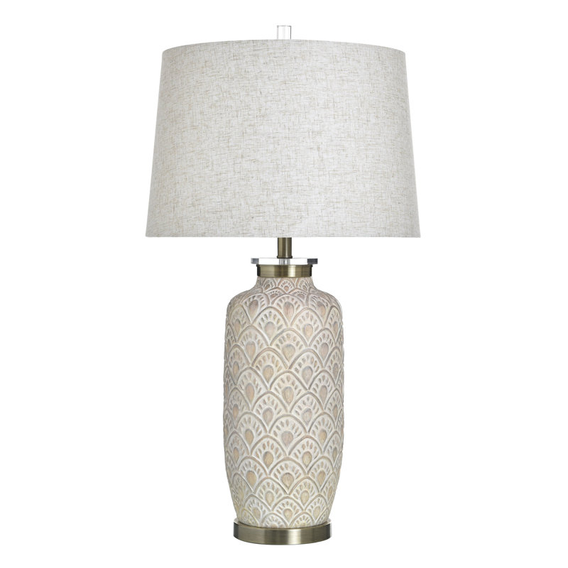 Lampe de table Poly - Gris