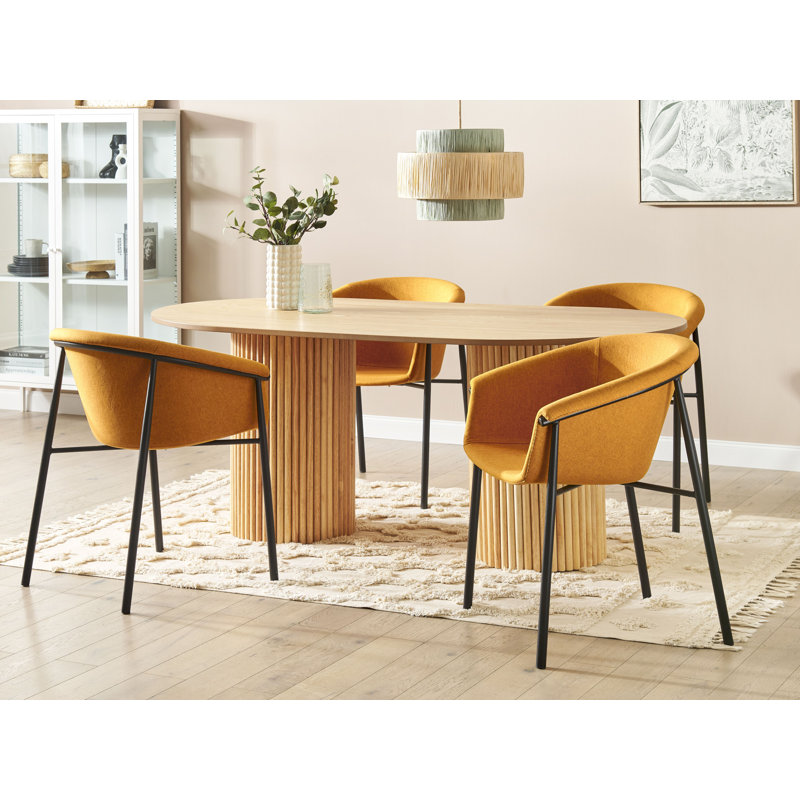 Armchair Set Lamonica, Orange 