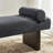  Brooke Contemporary Upholstered Bench, Black-597635319