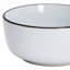 Ensemble de 4 bols à céréales en grès Bistro de 14,2 cm (5,6 pouces) pour soupe, salade et pâtes - durable, allant au micro-ondes et au lave-vaisselle