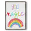 «You Are Magic», reproduction encadrée - bois massif-438310069