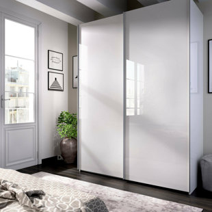 2 Door Manifactured Wood Wardrobe