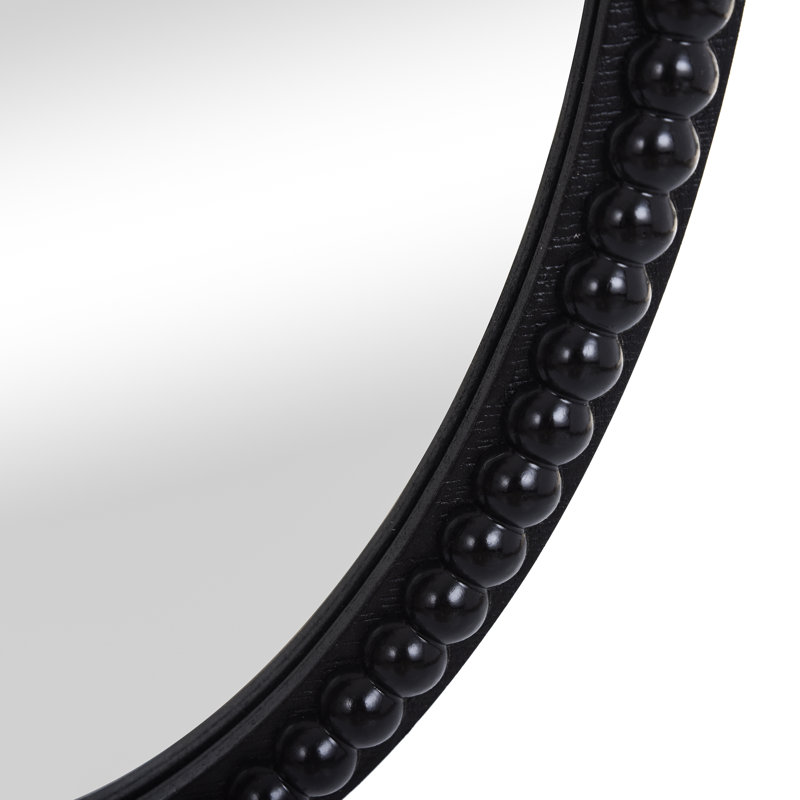 Barrientos Wood Oval Mirror
