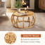 Solid Wood Frame Coffee Table
