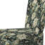 Chaise d'appoint rembourrée Green Peony Love Damask Poetry