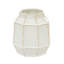 Ensemble de 2 vases de table en grès blanc / beige Allonia-472195287