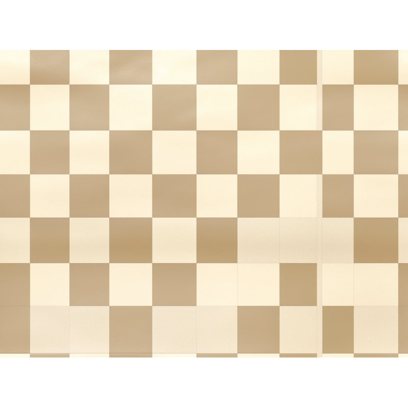 Paire de rideaux obscurcissant Middie, L 40 po x L 82 po, Blanc / beige