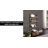 Chillon 59.06" H x 17.52" W Ladder Bookcase Acacia Wooden Shelves with Steel Frame
