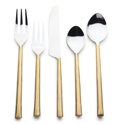 Everly Quinn Vinear Flatware, 20- Pc. Place Setting