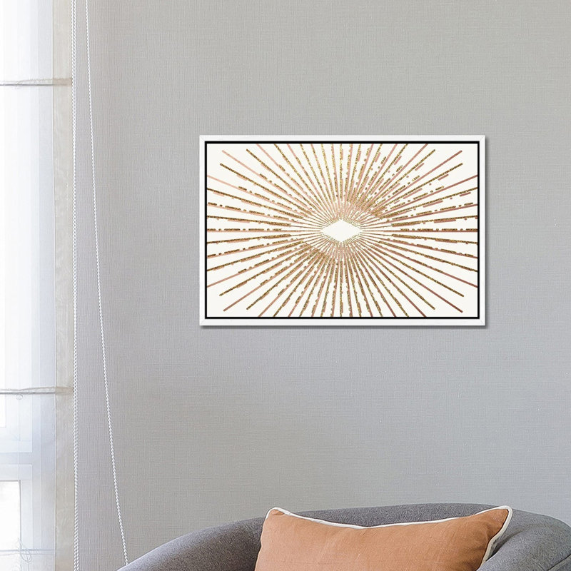 Vintage Burst I by Kimberly Allen - Print on Canvas