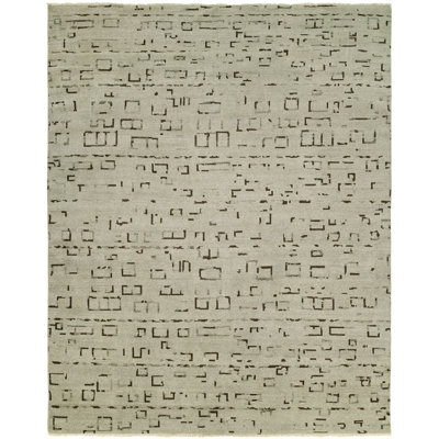 Shyla Handmade Wool Geometric Area Rug