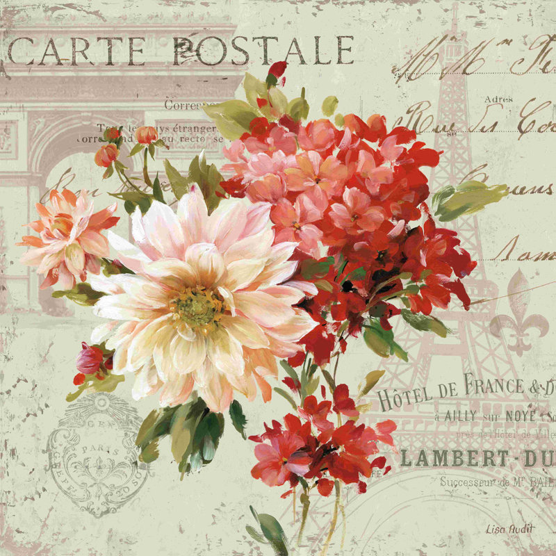 «PS Je Taime Light I» par Lisa Audit - impression sur toile tendue, L 30 po x H 30 po