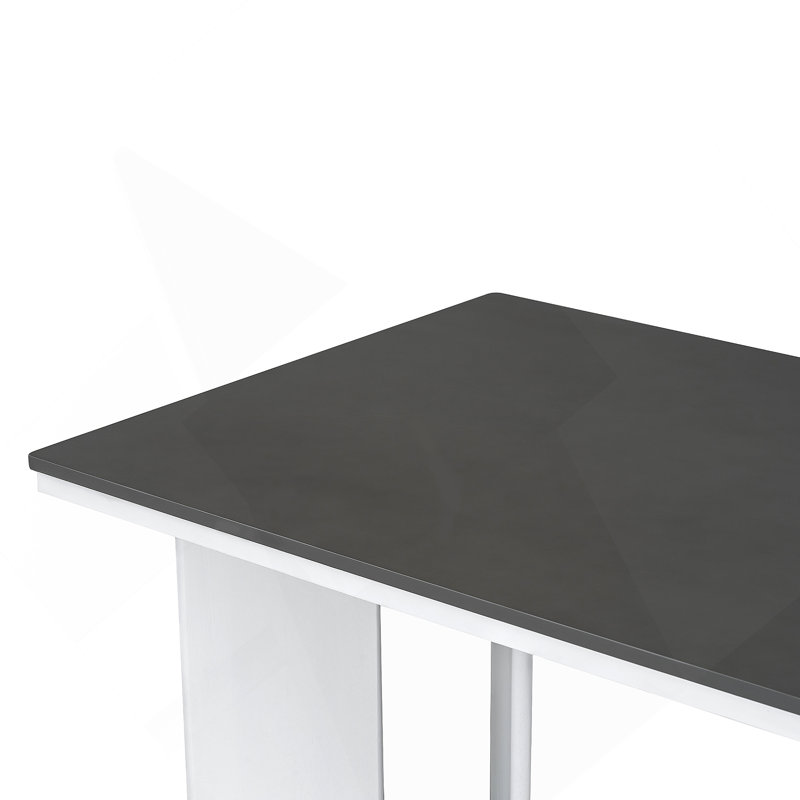 Ensemble de table de salle à manger élégant 7 pièces avec chaises rembourrées confortables, parfait pour les dîners de famille et les rassemblements sociaux