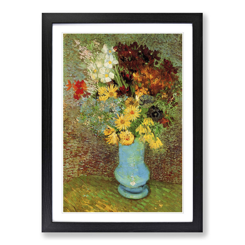 Vincent Van Gogh - Single Picture Frame Painting, Black