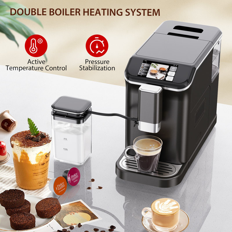 Yesurprise Automatic Espresso Machine with Frother