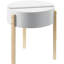 Table de bout avec rangement Mid-Century